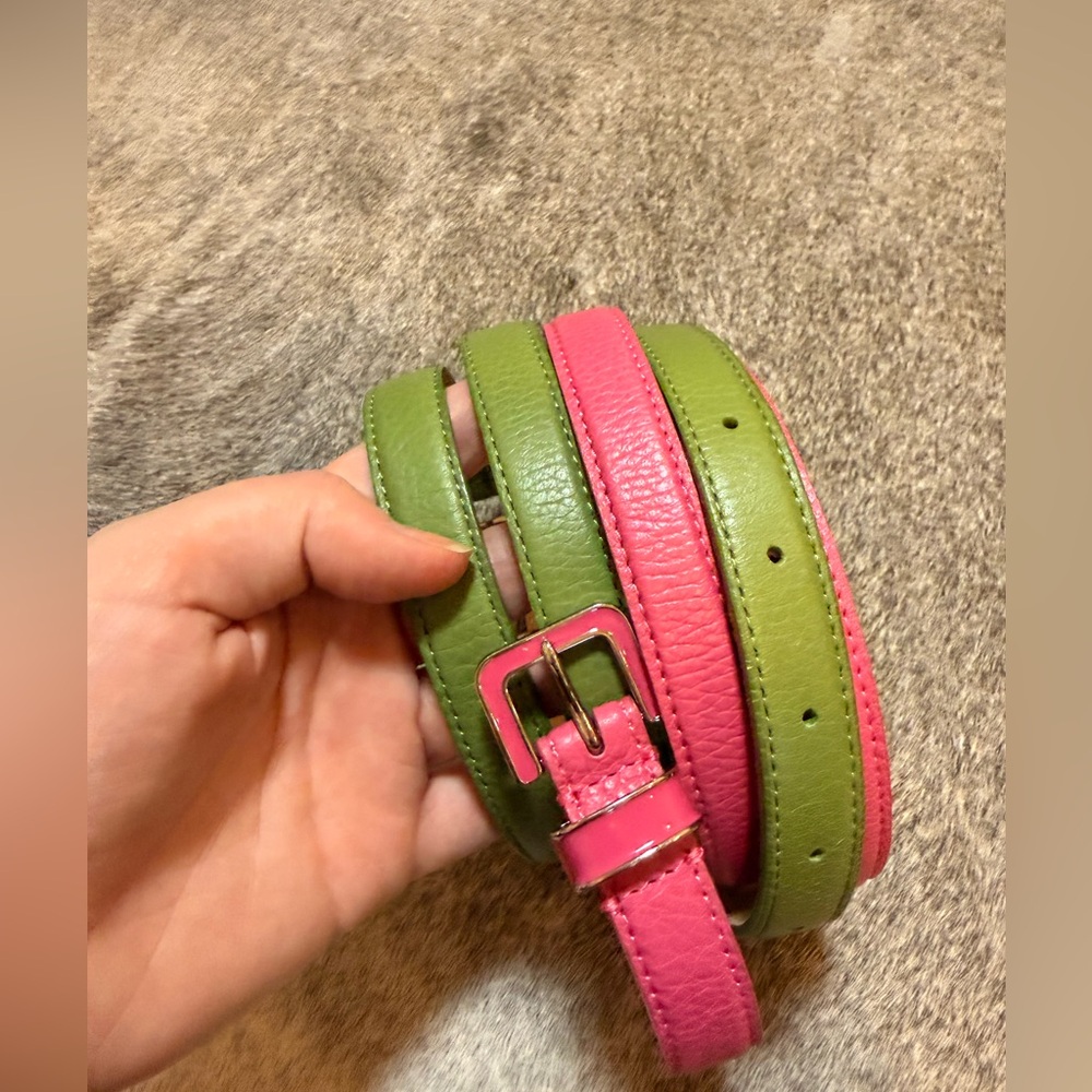 Talbots Genuine Leather Slim Belts         See description please!